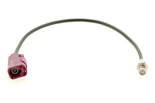 Alda PQ Antennen Verlängerungskabel 20cm, RG174 für SMA/F auf Neu Fakra/F Bordeaux Code D Alda PQ Antennen Verlängerungskabel 20cm, RG174 für SMA/F auf Neu Fakra/F Bordeaux Code D von Alda PQ