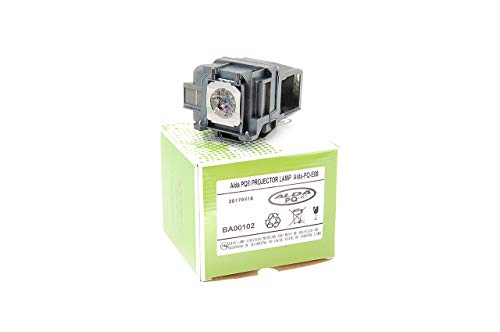 Alda PQ Premium, Beamer Lampe kompatibel mit EPSON EB-955WH, EB-U04, EB-U32, EB-W29, EB-X31, EH-TW5300 Projektoren, Lampe mit Gehäuse von Alda PQ