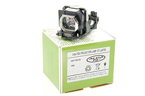 Alda PQ Premium, Beamer Lampe kompatibel mit PANASONIC, PT-AE700, PT-AE700E, PT-AE700U, PT-AE800, PT-AE800E, PT-AE800U, ET-LAE700 Projektoren, Lampe mit Gehäuse von Alda PQ