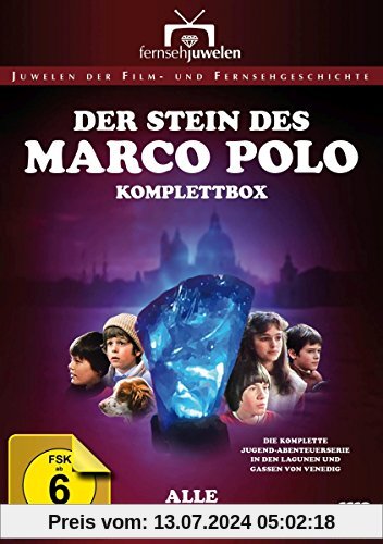 Der Stein des Marco Polo - Komplettbox (Alle 26 Episoden) [4 DVDs] von Aldo Lado