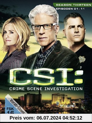 CSI: Crime Scene Investigation - Season 13.1 [3 DVDs] von Alec Smight