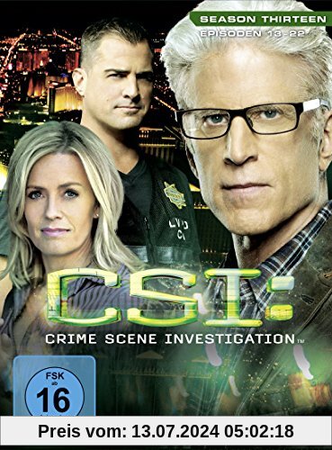 CSI: Crime Scene Investigation - Season 13.2 [Limited Edition] [3 DVDs] von Alec Smight