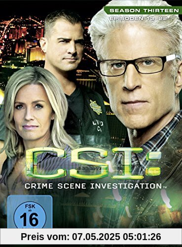 CSI: Crime Scene Investigation - Season 13.2 [Limited Edition] [3 DVDs] von Alec Smight