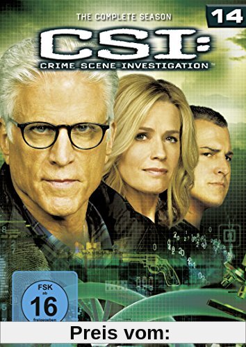 CSI: Crime Scene Investigation - Season 14 [6 DVDs] von Alec Smight