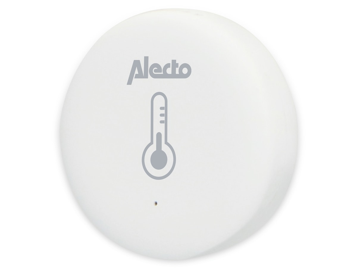 ALECTO Temperatur- und Feuchtigkeitssensor Smart-Temp10, weiß von Alecto