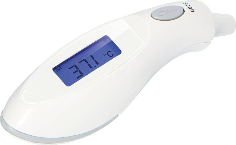 ALO BC-27 - Infrarot-Ohrthermometer, weiß von Alecto