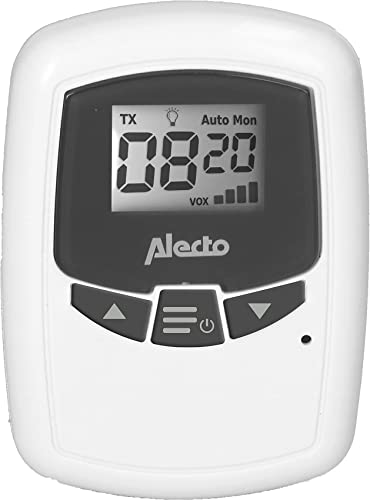 Alecto DBX-80BU - Zusätzliches Babyeinheit für DBX-80 - Weiß/Anthrazit von Alecto