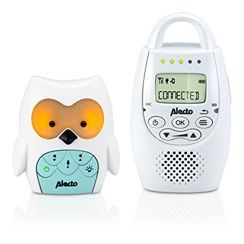 Alecto DBX-84 Eco DECT Digitales Babyphone hohe Reichweite bis zu 300 m. (100% störungsfrei), Gegensprechfunktion, Nachtlicht, LED-Geräuschanzeige und 5 Schlaflieder Alecto DBX-84 Eco DECT Digitales Babyphone hohe Reichweite bis zu 300 m. (100% störungsfrei), Gegensprechfunktion, Nachtlicht, LED-Geräuschanzeige und 5 Schlaflieder von Alecto