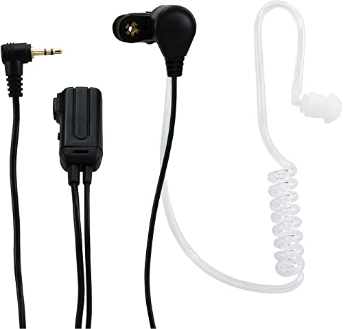 Alecto FRH-10 Duo - Walkie Talkie Headset - In Ear Ohrstöpsel 2 Pack - Ergonomisch und Austauschbare Silikonkappen - Schwarz Alecto FRH-10 Duo - Walkie Talkie Headset - In Ear Ohrstöpsel 2 Pack - Ergonomisch und Austauschbare Silikonkappen - Schwarz von Alecto