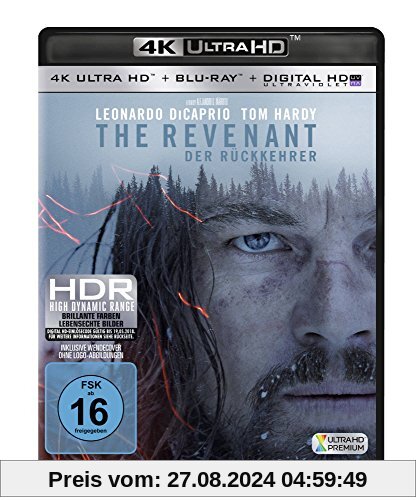 The Revenant - Der Rückkehrer  (+ 4K Ultra HD-Blu-ray) von Alejandro González Iñárritu