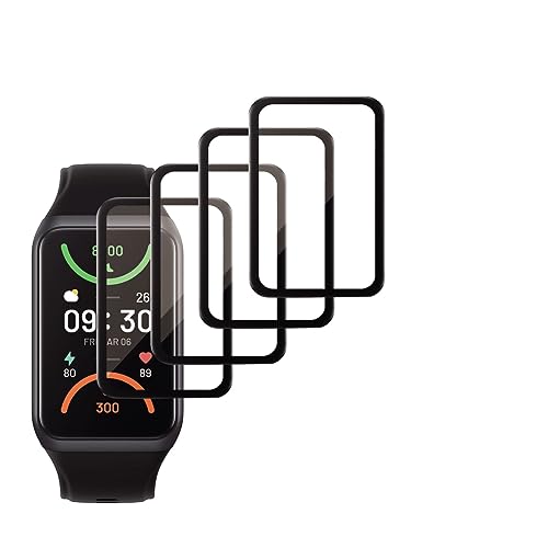 Alenbowen Schutzfolie kompatibel mit Xiaomi band 8 Pro,[kratzfest], [empfindliche Berührung], [blasenfrei], [einfache Anwendung],[vollständige Abdeckung]【4 Stück】 von Alenbowen