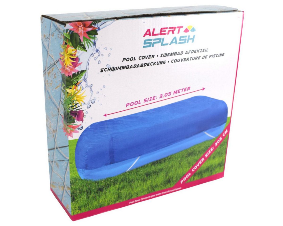 Alert Abdeckhaube Poolabdeckung rechteckig in Blau 2m, 2,62m & 3,05m mit Abfluss, inkl. Elastikband Alert Abdeckhaube Poolabdeckung rechteckig in Blau 2m, 2,62m & 3,05m mit Abfluss, inkl. Elastikband von Alert