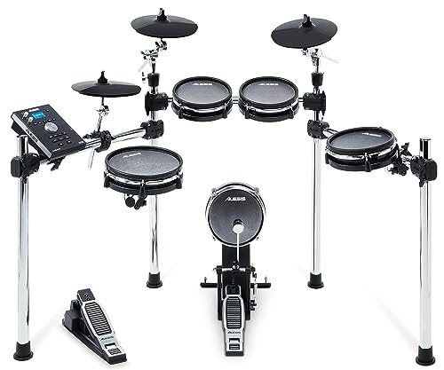 Alesis Command Mesh Kit - 8-teiliges Mesh-E-Drum-Set mit mehr als 600 elektronischen / akustischen Drum-Kits und Drum-Lektionen von Melodics von Alesis