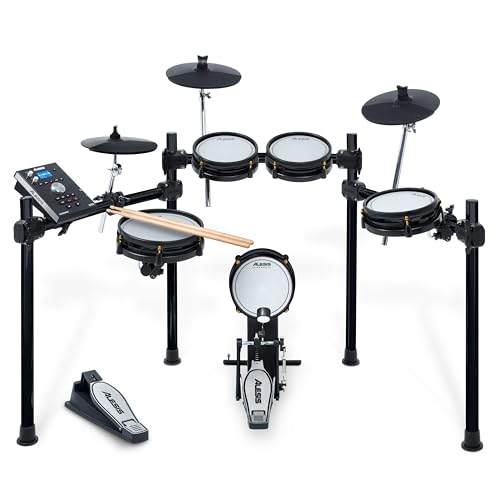 Alesis Command SE Kit - Schlagzeug Elektronisch mit USB MIDI Anschlüsse, E-Drums mit 600+ Schlagzeug Sounds und 120 Play Along Tracks und Drumsticks von Alesis