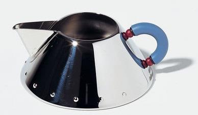 Alessi 9096 Milch- & Sahnekanne 200 ml Edelstahl Blau - Edelstahl (9096) von Alessi