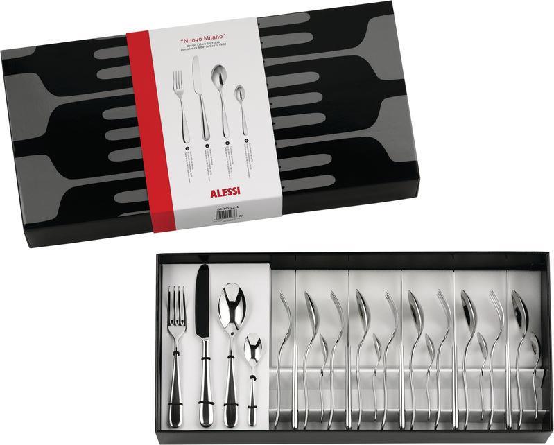 Alessi Nuovo Milano Besteck-Set 1 Stück(e) Edelstahl (5180S24M) von Alessi