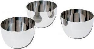 Alessi SG59 MAMI Set bestehend aus drei Schalen aus Edelstahl (SG59) von Alessi