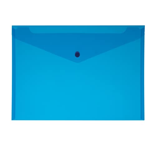 A4 Briefumschläge mit blauem Klettverschluss, 5 Stück. von Alevar