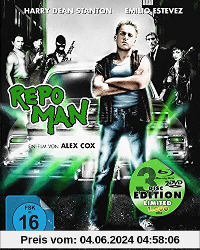 Repo Man - Mediabook  (+ 2 DVDs) [Blu-ray] von Alex Cox