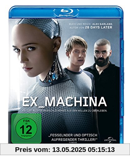 Ex Machina  (inkl. Digital Ultraviolet) [Blu-ray] von Alex Garland