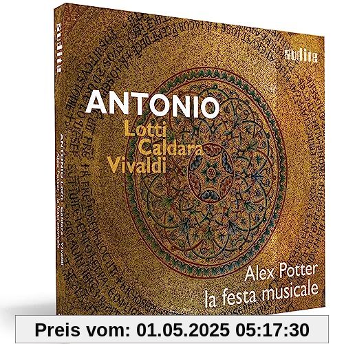 ANTONIO: Lotti – Caldara – Vivaldi von Alex Potter