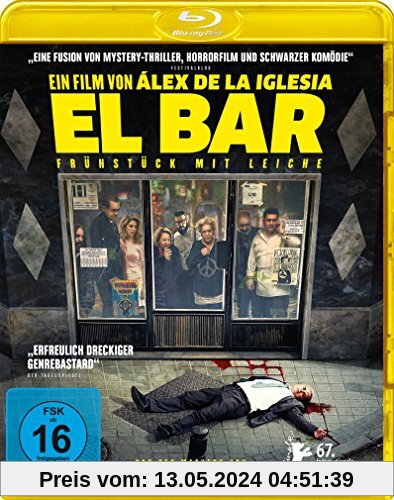 El Bar - Frühstück mit Leiche [Blu-ray] von Álex de la Iglesia