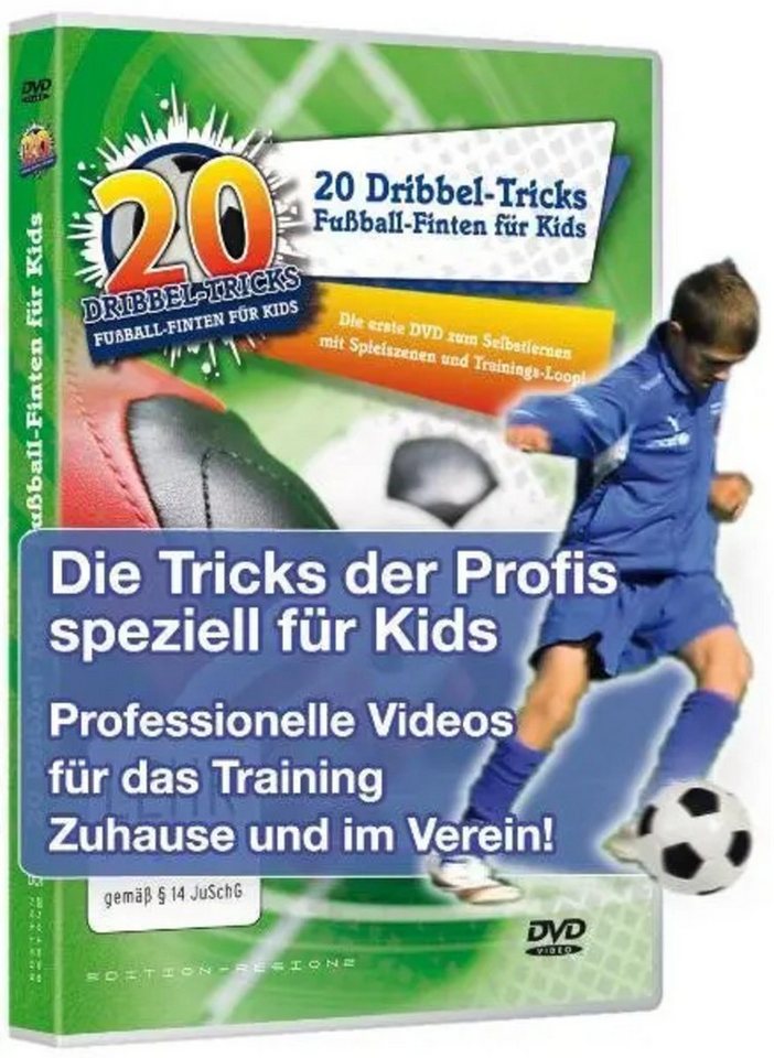 Alexander Herrmann DVD 20 Dribbel-Tricks - Fußball-Finten für Kids Alexander Herrmann DVD 20 Dribbel-Tricks - Fußball-Finten für Kids von Alexander Herrmann