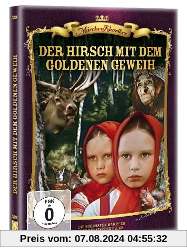 Der Hirsch mit dem goldenen Geweih ( digital überarbeitete Fassung ) von Alexander Rou