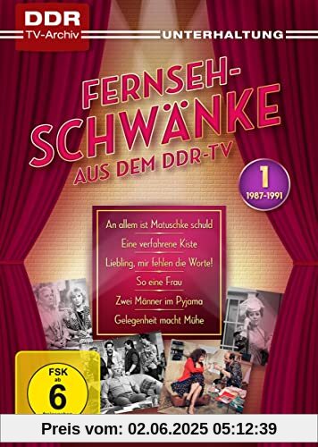 Fernsehschwänke aus dem DDR-TV - Box 1 - 1987-91 (DDR TV-Archiv) [3 DVDs] von Alexander Wikarski