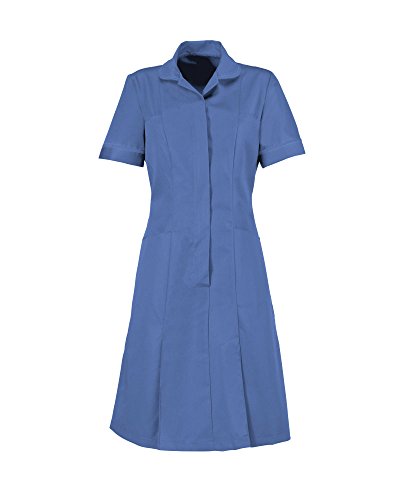 Alexandra al-hp297 mm-112t Serie al-hp297 Reißverschluss vorne Kleid, Uni, Keder/Trim, 112 cm Brust, Größe 20, hoch, Metro Blau von Alexandra