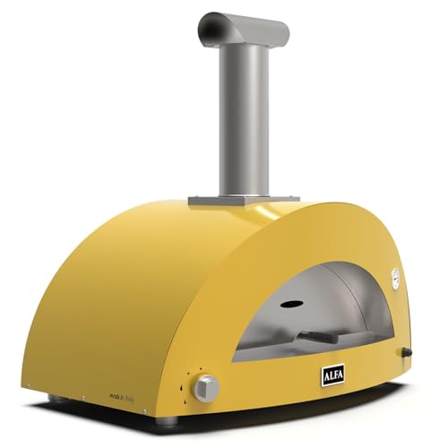 Alfa Forni Gasgrill der Marke Modernes Modell 3 Pizze ibrido Fire Yellow Alfa Forni Gasgrill der Marke Modernes Modell 3 Pizze ibrido Fire Yellow von Alfa Forni