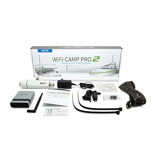 ALFA WiFi Camp-Pro 2 WLAN Range Extender Kit, 802.11b/g/n, 300MBit von Alfa