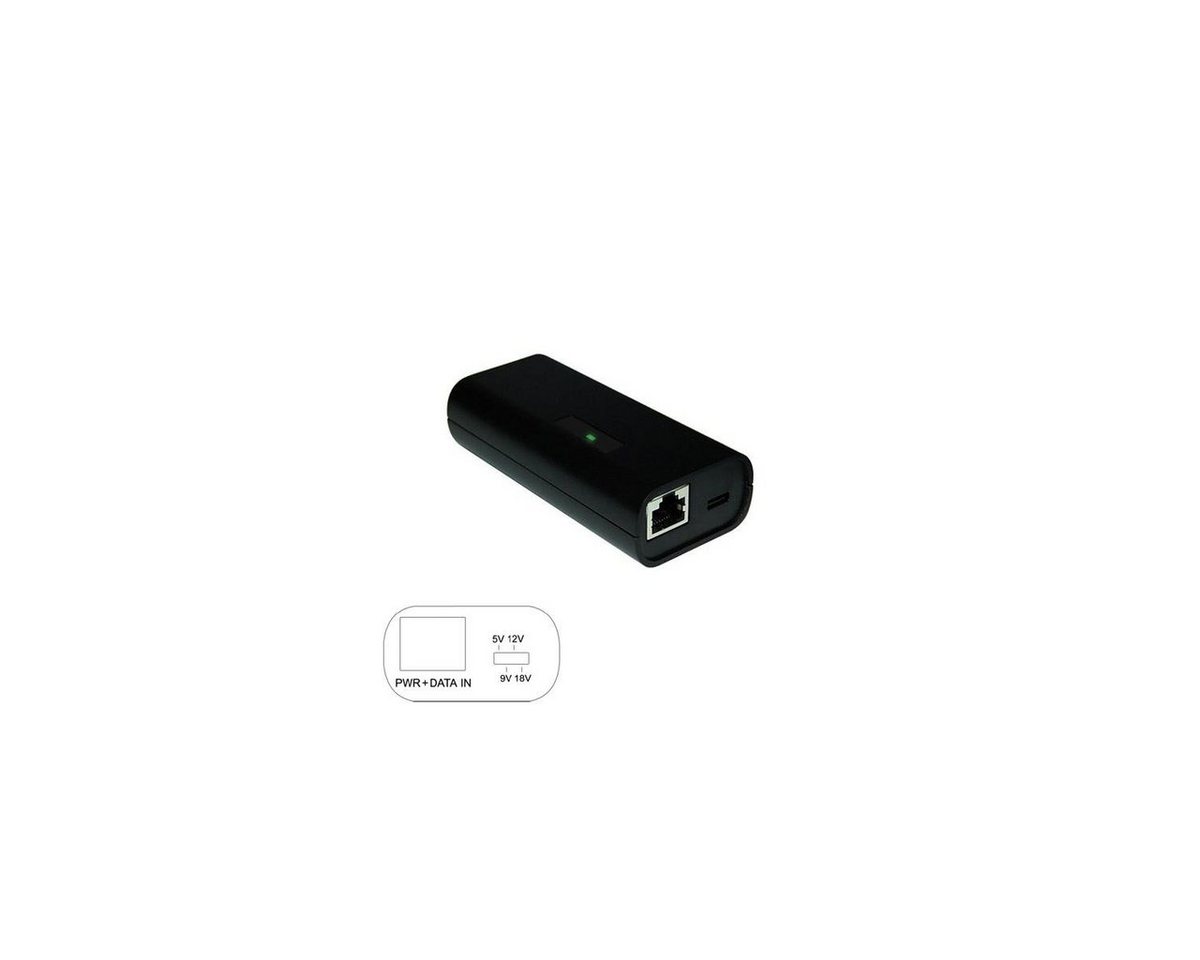 Alfa PD-1000D - 802.3at Gigabit Switchable PoE Stromadapter von Alfa