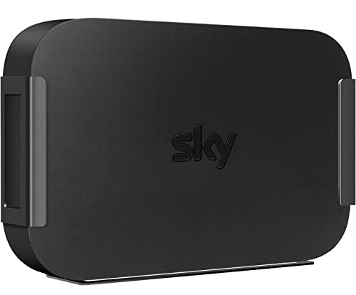 Alfheim Sky Q Mini Box Wandhalterung, Edelstahl-Wandhalterung in Schwarz, platzsparend und einfache Installation , Wandhalterungen enthalten Alfheim Sky Q Mini Box Wandhalterung, Edelstahl-Wandhalterung in Schwarz, platzsparend und einfache Installation , Wandhalterungen enthalten von Alfheim