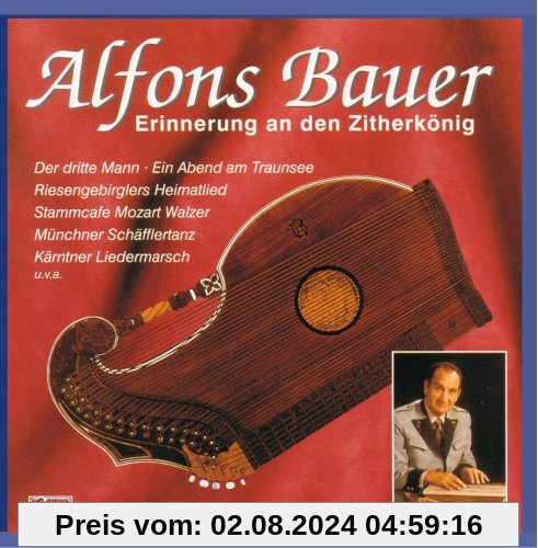 Erinnerung an den Zitherkönig von Alfons Bauer