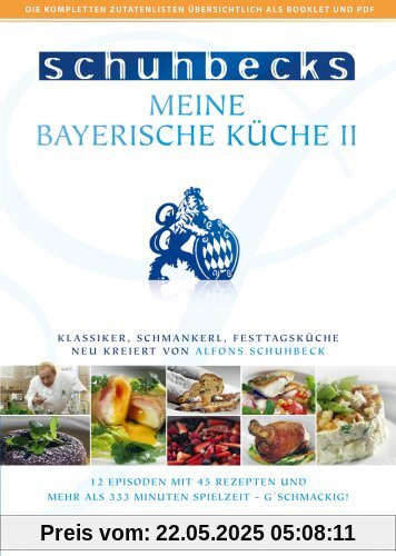 Schuhbeck Meine Bayerische Küche II [3 DVDs] von Alfons Schuhbeck
