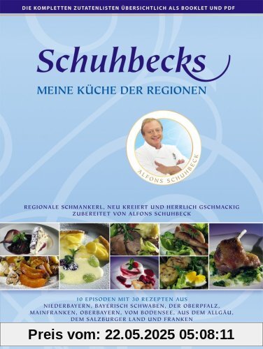 Schuhbecks - Meine Küche der Regionen [2 DVDs] von Alfons Schuhbeck