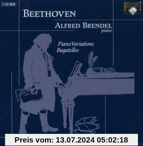 Beethoven: Klaviervariationen/Bagatellen von Alfred Brendel