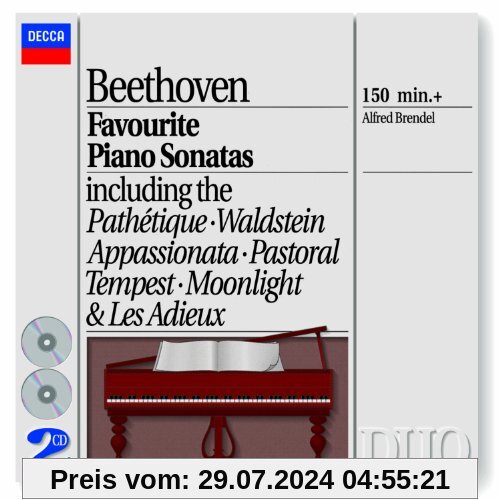 Duo - Beethoven (Berühmte Klaviersonaten) von Alfred Brendel