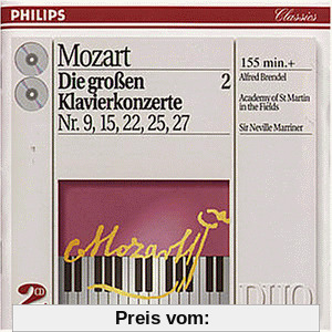 Duo - Mozart (Die großen Klavierkonzerte) von Alfred Brendel