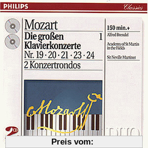 Duo - Mozart (Klavierkonzerte, Rondos) von Alfred Brendel
