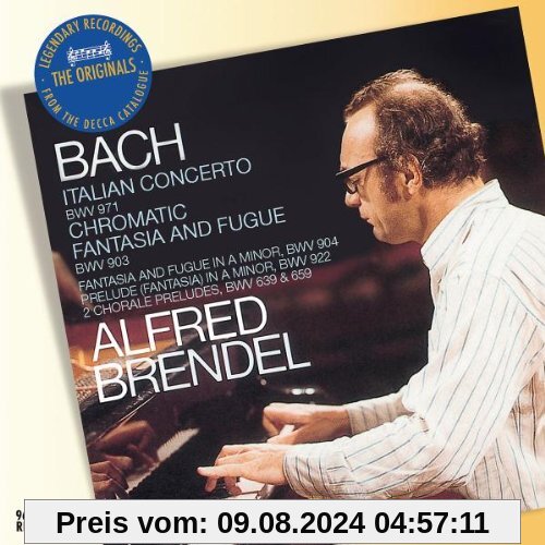 Italienisches Konzert/Chromat.Fantasie & Fuge/+ von Alfred Brendel