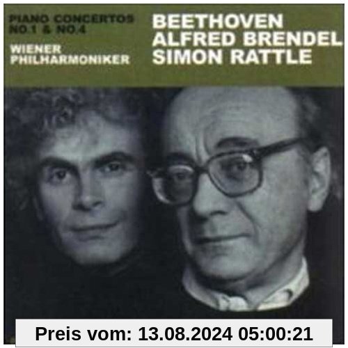 Klavierkonzerte 1,4 von Alfred Brendel