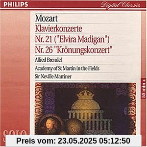 Klavierkonzerte 21+26 von Alfred Brendel