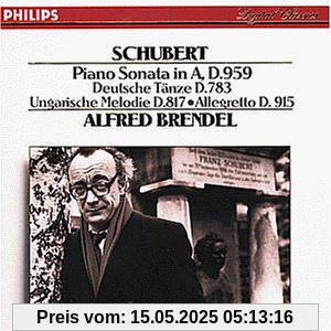 Klaviersonate D 959 / 16 deutsche Tänze von Alfred Brendel