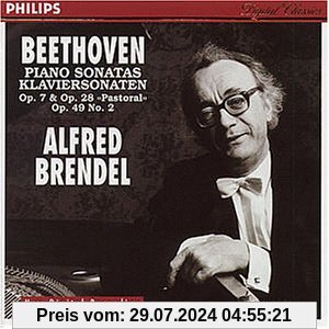 Klaviersonaten 4, 15, 20 von Alfred Brendel