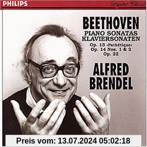 Klaviersonaten 8-11 von Alfred Brendel
