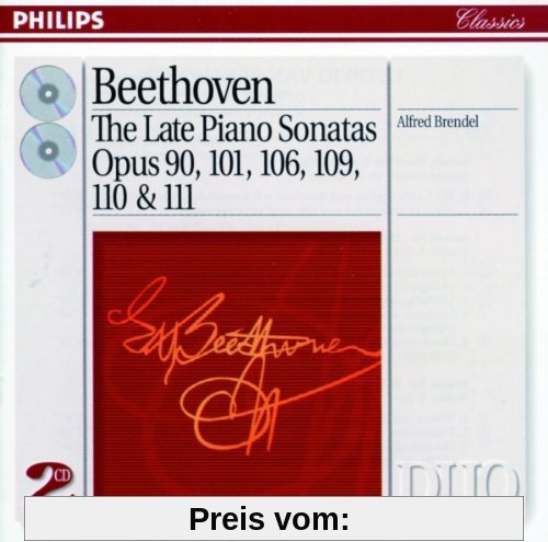 Last Piano Sonatas von Alfred Brendel