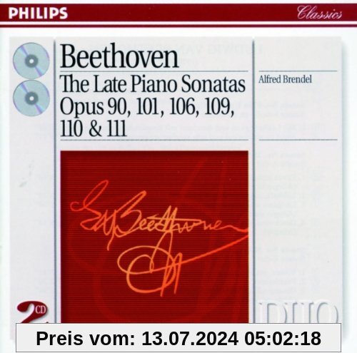 Last Piano Sonatas von Alfred Brendel