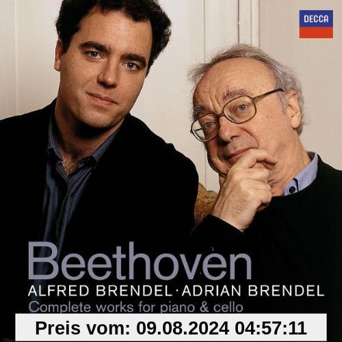 Sämtliche Cellosonaten 1-5 (Ga) von Alfred Brendel